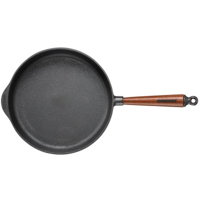 Traktörpanna 28 cm med trähandtag