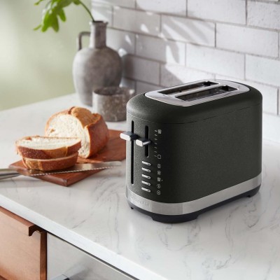 KitchenAid - Brödrost 2Skivors Metall cast iron black 5KMT2109EBK - A15843