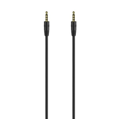 Champion - 3,5mm Audiokabel 1m Svart - 97151CH