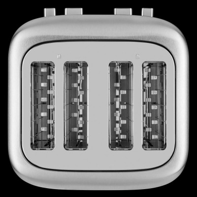 KitchenAid - Brödrost 4 Skivors Metall 5KMT4109ESX Rostfritt stål - A13126