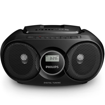 Philips - Boombox CD Radio AZ215B/12 Svart - AZ215B/12
