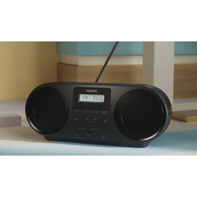 Boombox CD Radio Bluetooth TAZ5000/10 Svart