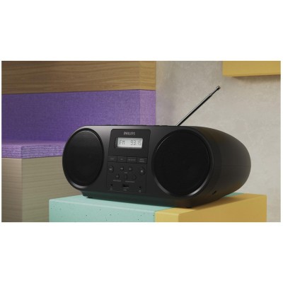 Philips - Boombox CD Radio Bluetooth TAZ5000/10 Svart - A14980