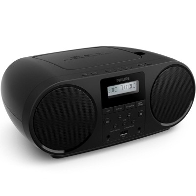 Philips - Boombox CD Radio Bluetooth TAZ6000/10 Svart - A14981