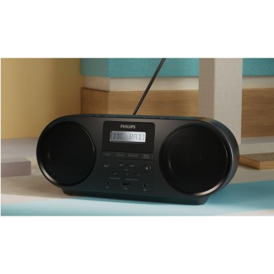 Boombox CD Radio Bluetooth TAZ6000/10 Svart