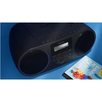 Philips - Boombox CD Radio Bluetooth TAZ6000/10 Svart - A14981