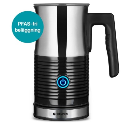 Champion - Mjölkskummare 130ml/300ml MS210 Rostfri - CHMS210