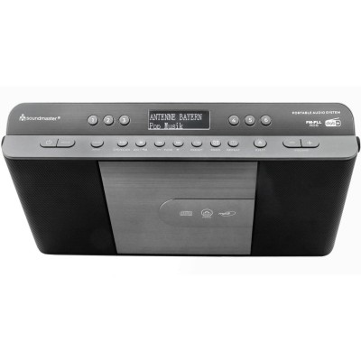 Soundmaster - Boombox CD Radio FM Snabbval RCD1870SW Svart/Silvergrå - A14657