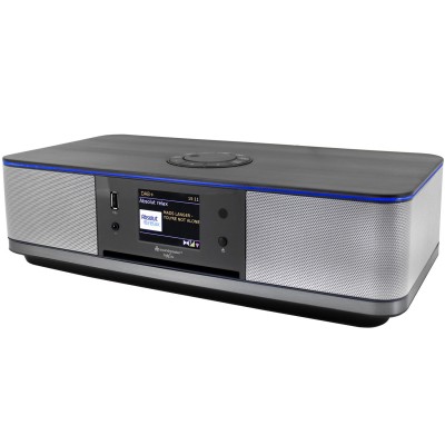 Soundmaster - Musik-anläggning Radio Internet/DAB+/FM CD Bluetooth ICD2023SW Silver - A11104