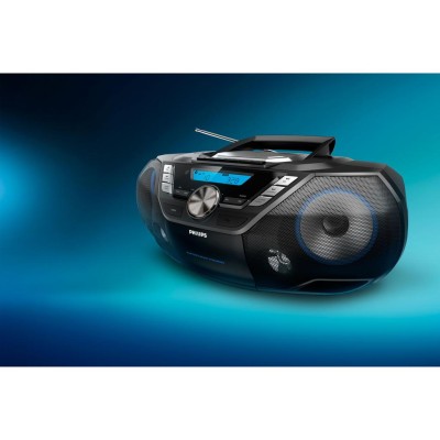 Boombox CD Radio Kassett USB Bluetooth AZB798T/12 Svart