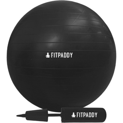 Fitpaddy - Pilatesboll 65cm Svart - A14099