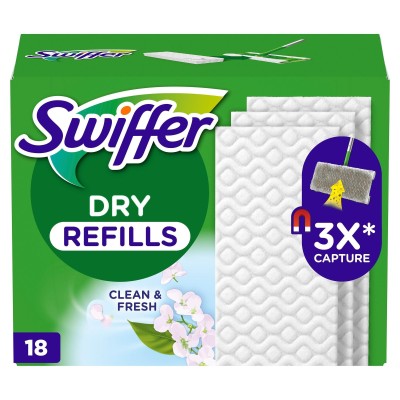 Swiffer - Refilldukar 18 st torra med doft - A14520