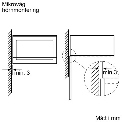 Siemens - BF525LMB1 - iQ500, Inbyggnadsmikro, Svart
