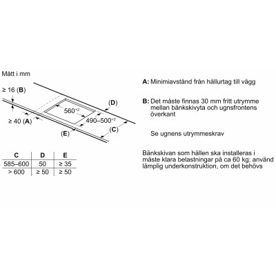 Siemens - ED651HSB1E - iQ500, Induktionshäll, 60 cm, ramlösDesign