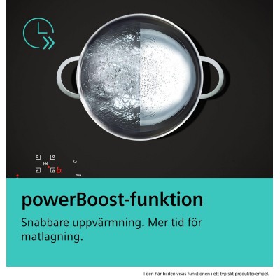 Siemens - ET645FEN1E - iQ100, Glaskeramikhäll, 60 cm, med ram