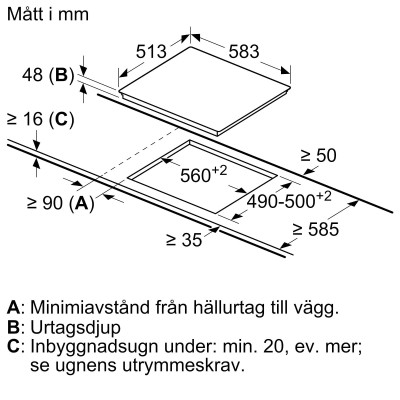 Siemens - ET645FEN1E - iQ100, Glaskeramikhäll, 60 cm, med ram