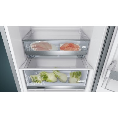 Siemens - KG36EAICA - iQ500, Kombinerad kyl/frys, 186 x 60 cm, Borstat stål med antiFingerprint