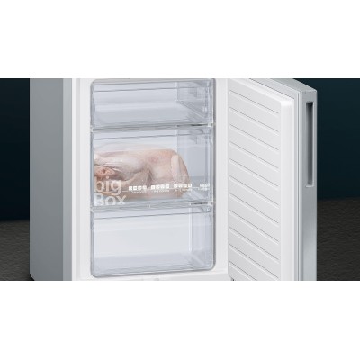 Siemens - KG36EAICA - iQ500, Kombinerad kyl/frys, 186 x 60 cm, Borstat stål med antiFingerprint