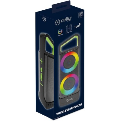 Celly - Groovergb Trådlös högtalare RGB 10W - A11143
