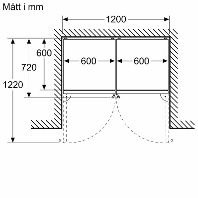 Siemens - KG39NEICU - iQ300, Kombinerad kyl/frys, 203 x 60 cm, Borstat stål med antiFingerprint, Total noFrost