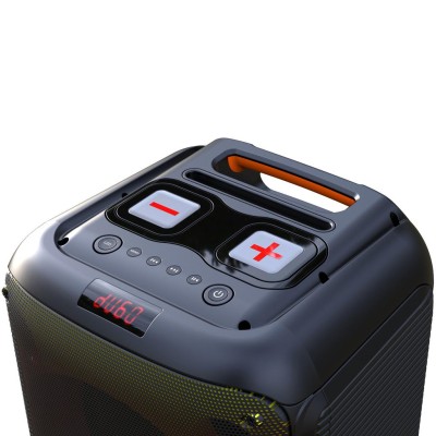 Högtalare 8" woofer LED-ljus Bluetooth BPS-250