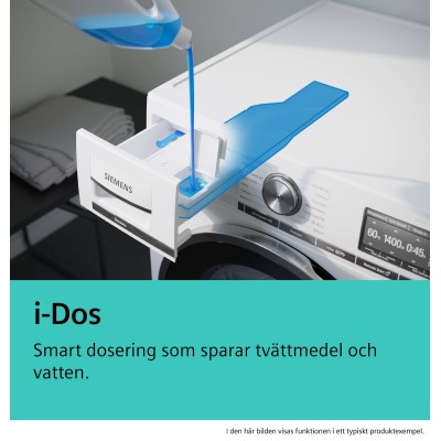 Siemens - WG56G2AADN - iQ500 - Tvättmaskin - frontmatad - 10 kg - max. 1600 varv/min