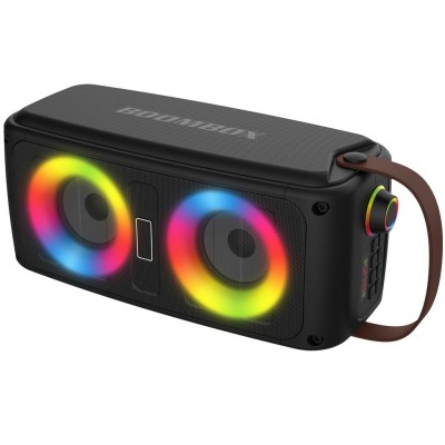 Denver - Högtalare Bluetooth 2x5W LED-ljus Portabel BTV-230 - BTV-230