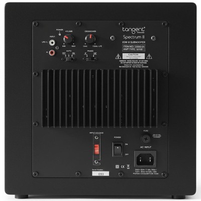 Högtalare Subwoofer Spectrum XSW8 II Svart