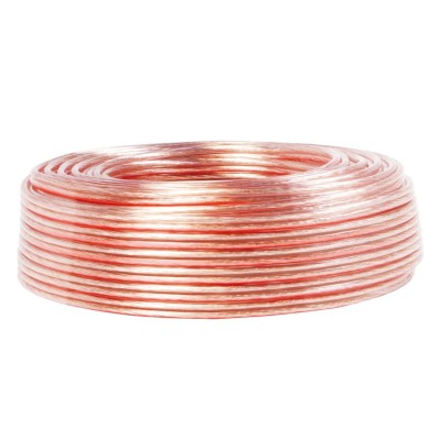 LogiLink - Högtalarkabel 2x2,5 mm² 25m Transparent - CA1084