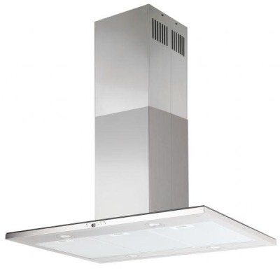 Silverline Nordic Dark Ada, stål m/svart glastopp 90 cm - SL 4250-90 RF