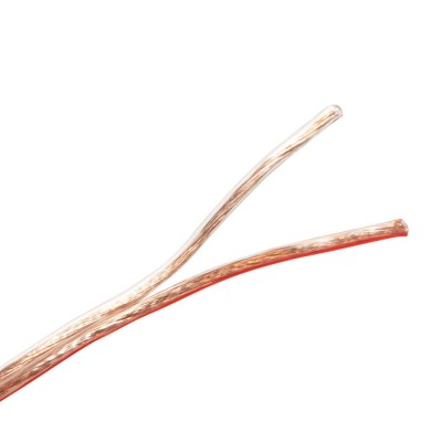 LogiLink - Högtalarkabel 2x2,5 mm² 25m Transparent - CA1084