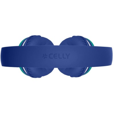 Celly - Hörlurar Barn Volymbegränsning Kabel 3,5 mm KidsBeat Blå - A14039