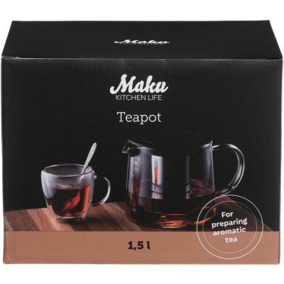 Maku - Tekanna Glas 1,5 L - A15362