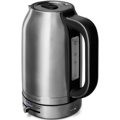 KitchenAid - Vattenkokare 1,7l 5KEK1701ESX med Temp Kontroll Rostfritt stål - A13117