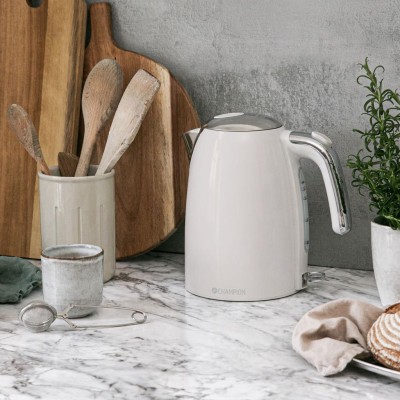 Champion - Vattenkokare 1,7L VK610 Creme White Series - CHVK610