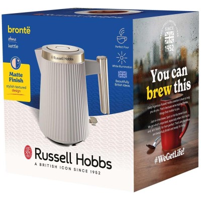 Russell Hobbs - Vattenkokare Brontë Stenfärgad 2400W 1,7L 26751-70 - A15682