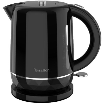 Terraillon - Vattenkokare Diamond 1,5L 2200W svart - A14467