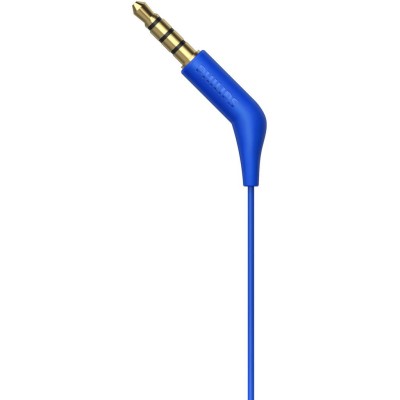 Philips - Hörlurar In-Ear Kabel Fjärrkontroll 3,5mm kontakt TAE1105BL/00 Blå - A12983