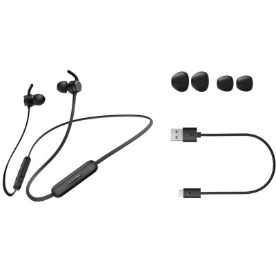 Hörlurar In-Ear Nack-band IPX5 Svart