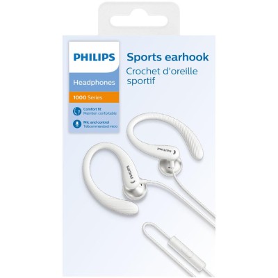 Hörlurar In-Ear Sport IPX2 Kabel Vit