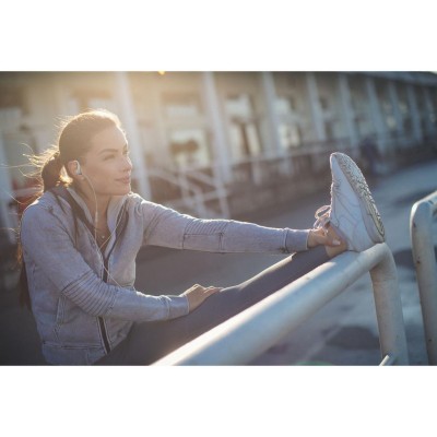 Hörlurar In-Ear Sport IPX2 Kabel Vit