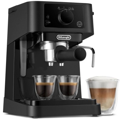 Espressomaskin Manual EC235.BK Stilosa inkl. mjölkskummare