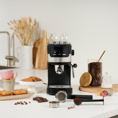 Espressomaskin Manuell CM-2278 inkl mjölkskummare