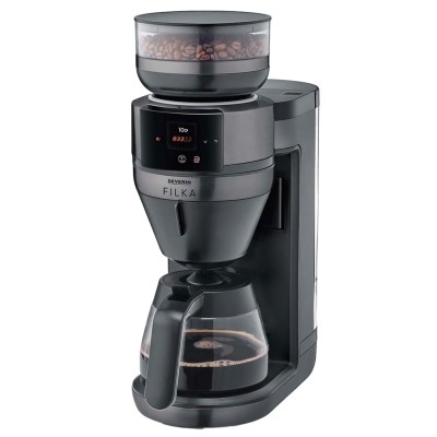 Helautomatisk filterkaffebryggare FILKA 2.0 med glaskanna KA 4854 Dark Inox