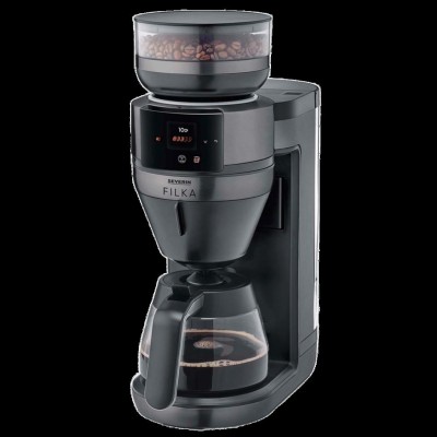 Helautomatisk filterkaffebryggare FILKA 2.0 med glaskanna KA 4854 Dark Inox