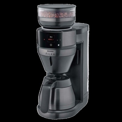 Helautomatisk filterkaffebryggare FILKA 2.0 med termoskanna KA 4855 Dark Inox