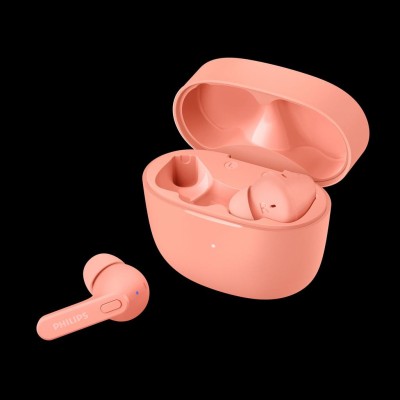 Philips - Hörlurar In-Ear TWS IPX4 6+18h TAT2206PK/00 Rosa - A13006