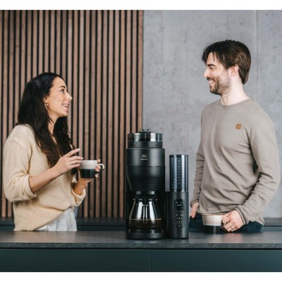 Kaffebryggare Aromafresh Glass Pro svart