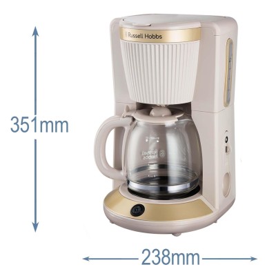 Kaffebryggare Brontë Stenfärgad 1,25l 26781-56