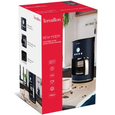 Kaffebryggare New Moon 1,25L 1080W Droppstopp